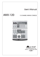 Alto AMX-120-Users-Manual